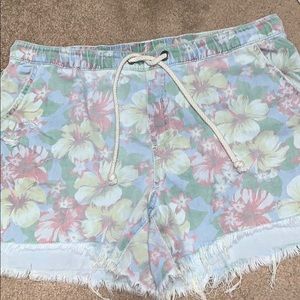 Aerie shorts XL women’s like new floral
